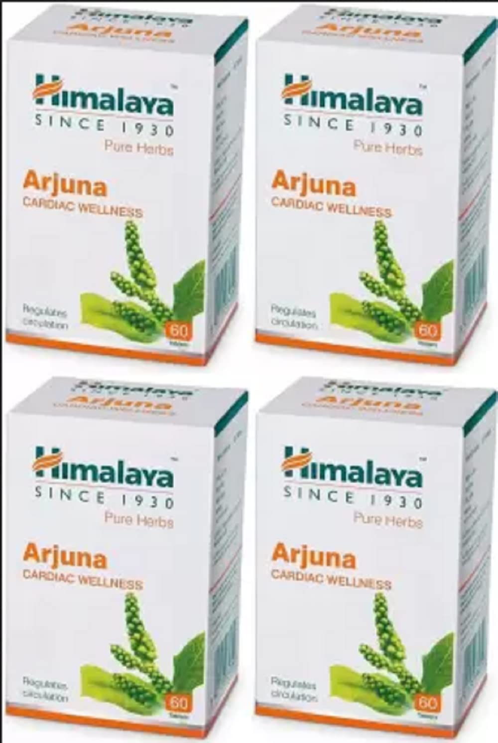 HIMALAYA Wellness Pure Herbs Arjuna Cardiac Wellness 60 Tablets (Pack of 4) (240 Tablets) (B09N77FH47) Amazon Price History, Amazon Price Tracker