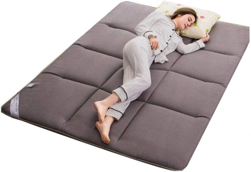 YXIAOL Çift Kişilik Katlanır Katlanır Futon Yatak Yatakları 6 cm Yüksek Yer Yatakları Kamp