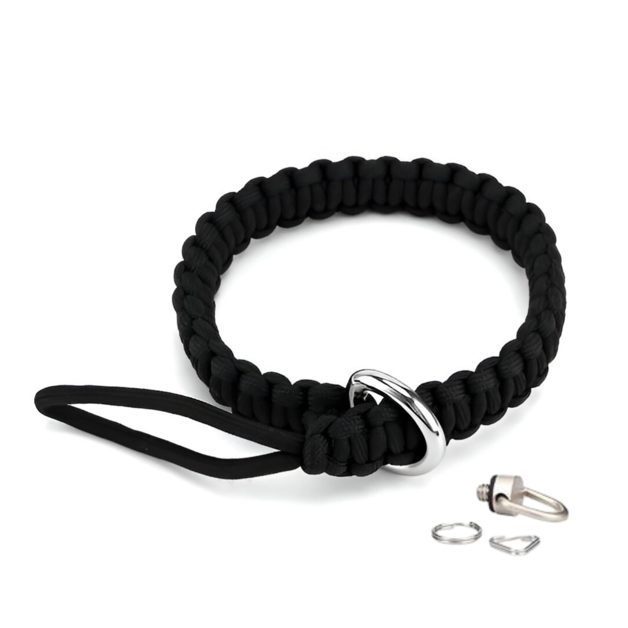 ELFOG Paracord Camera Wrist Strap Lanyard with Screw Suitable for Insta 360 X3 X4, Ace Pro, DSLR Mirrorless Cameras, Selfie Sticks-picture-35