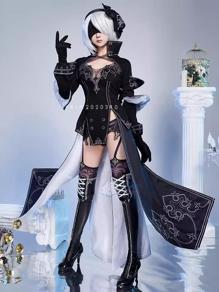 Amazon.co.jp: ニーアオートマタ コスプレ ヨルハ二号B型 2B