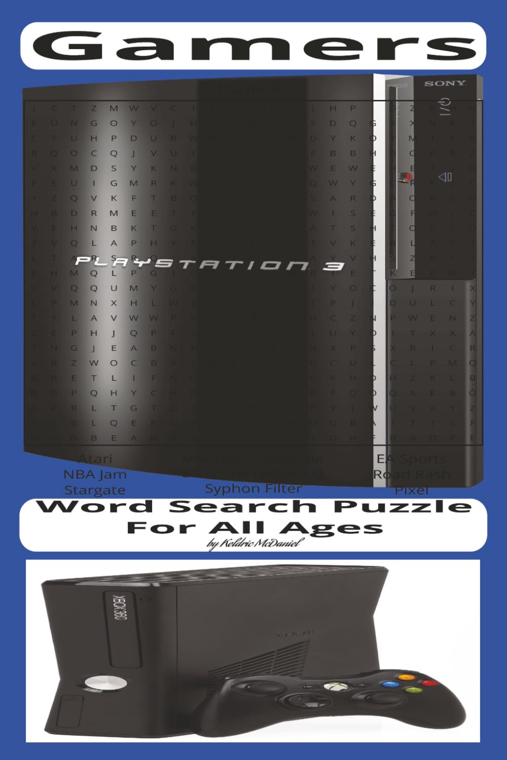 Gamers: Word Search Puzzle Book About Video Games| 6x9 inches, 55 puzzles, for all ages.