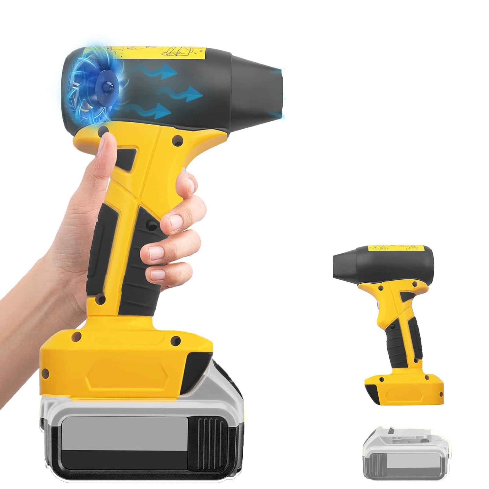 Ventilateur super jet de nettoyage 4 vitesses mini souffleur sans fil Dewalt