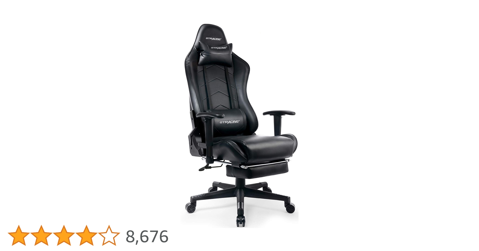 Amazon.co.jp: Gtracing ゲーミングチェア オットマン オフィスチェア