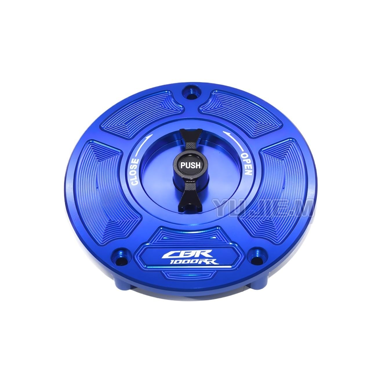 Bouchon d'essence à ouverture rapide bleu pour vos sorties moto CBR - 8