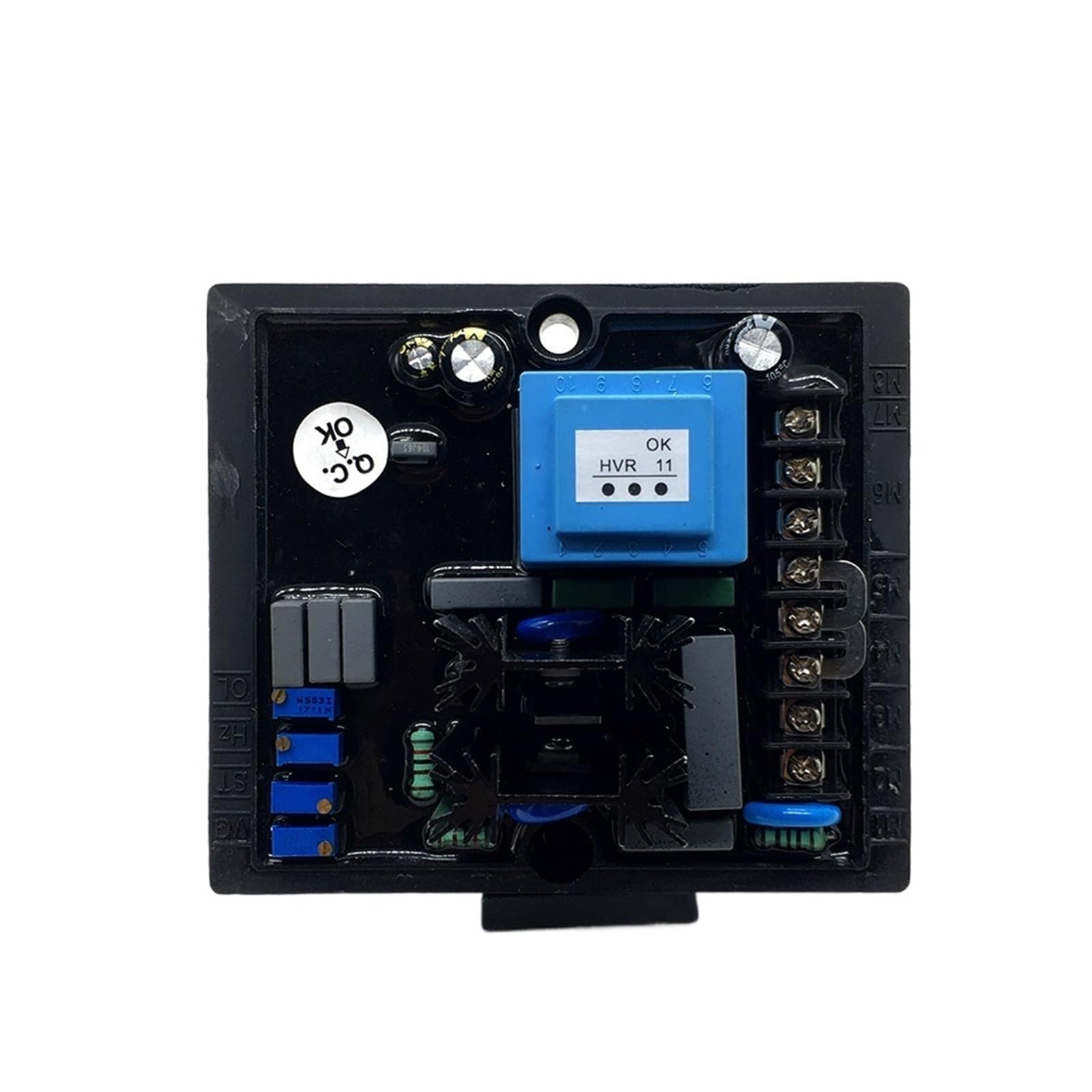 1 régulateur de Tension Automatique HVR-11 AVR, stabilisateur de Tension HVR11, pièces de Groupe électrogène Diesel