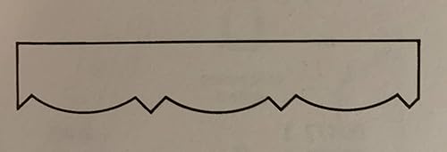 Miniatura 2 de Tira de vieira de madera contrachapada, molduras de pareddecoración, piezas de 5-8 pies, 40 pies en total (6 pulgadas)