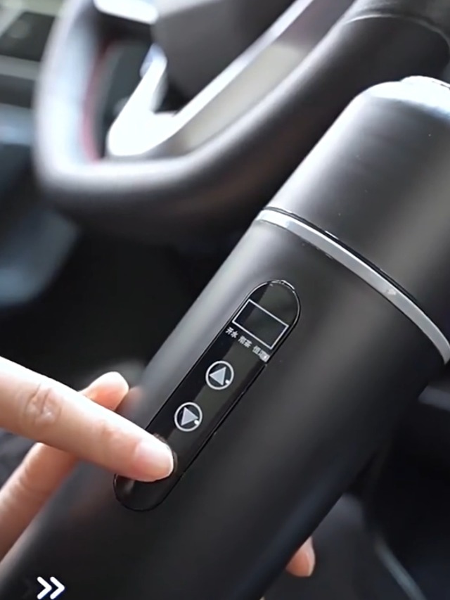 Tetera Eléctrica Portátil para Auto 0.5L Acero Inoxidable miniatura 7