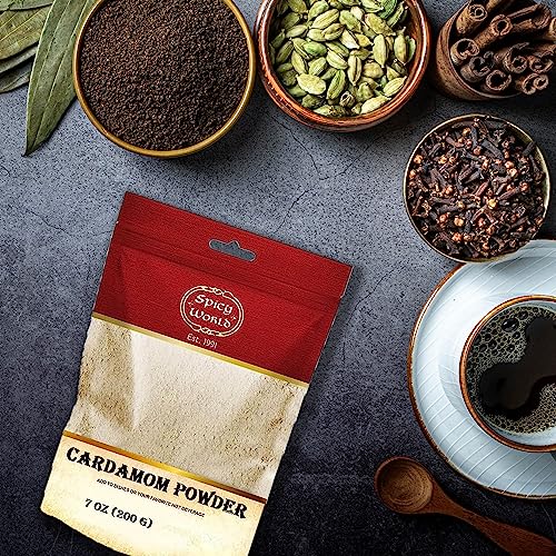 Spicy World Ground Cardamom Powder (Cardamon) 7 Ounce Bag - Image 6