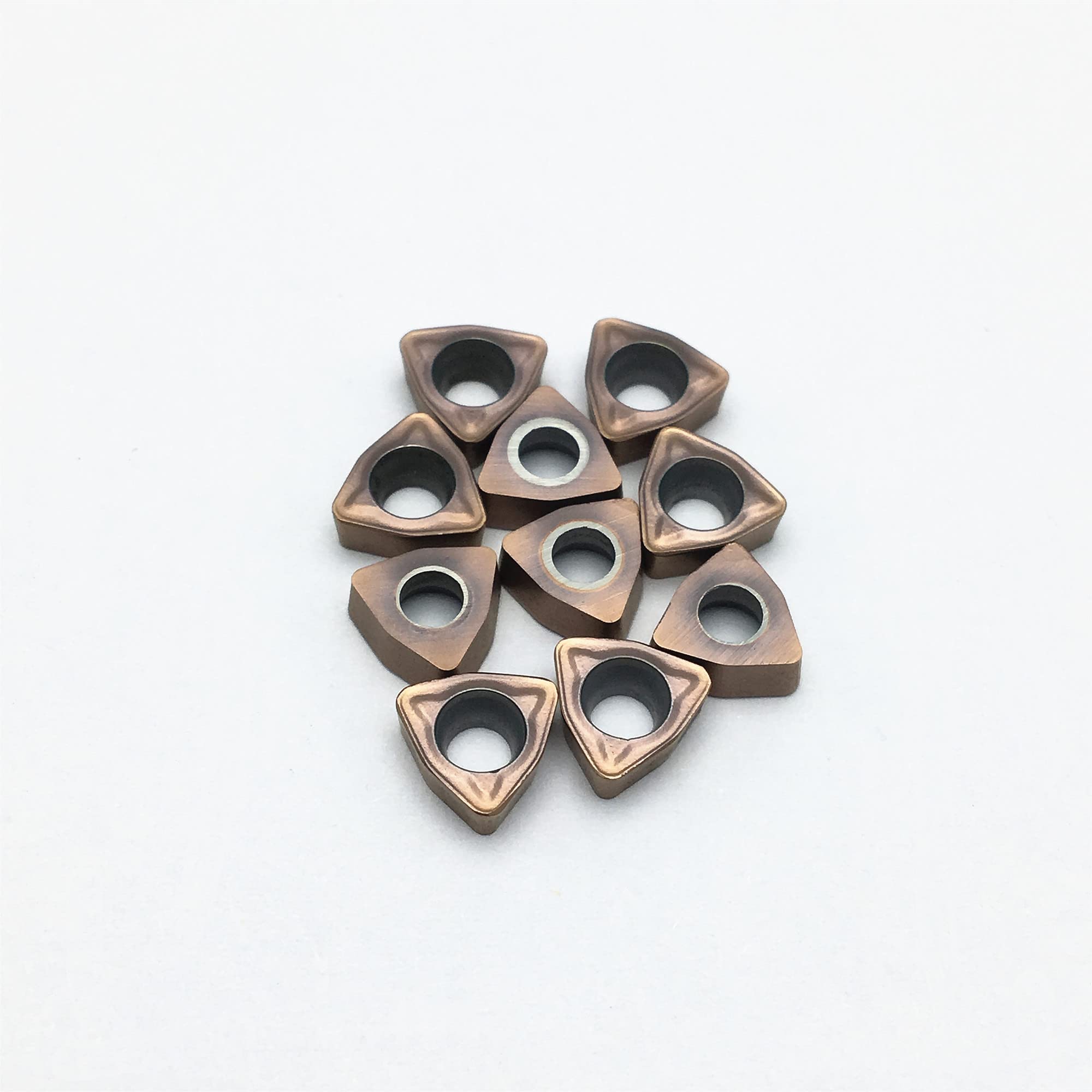 Tool Part for 100PCS Milling Cutter 030208FN ACZ330 U-Type Violent Drill Bit Insert U-Shaped Drill 030208 ACZ330 (Insert Width(mm): 100PCS)