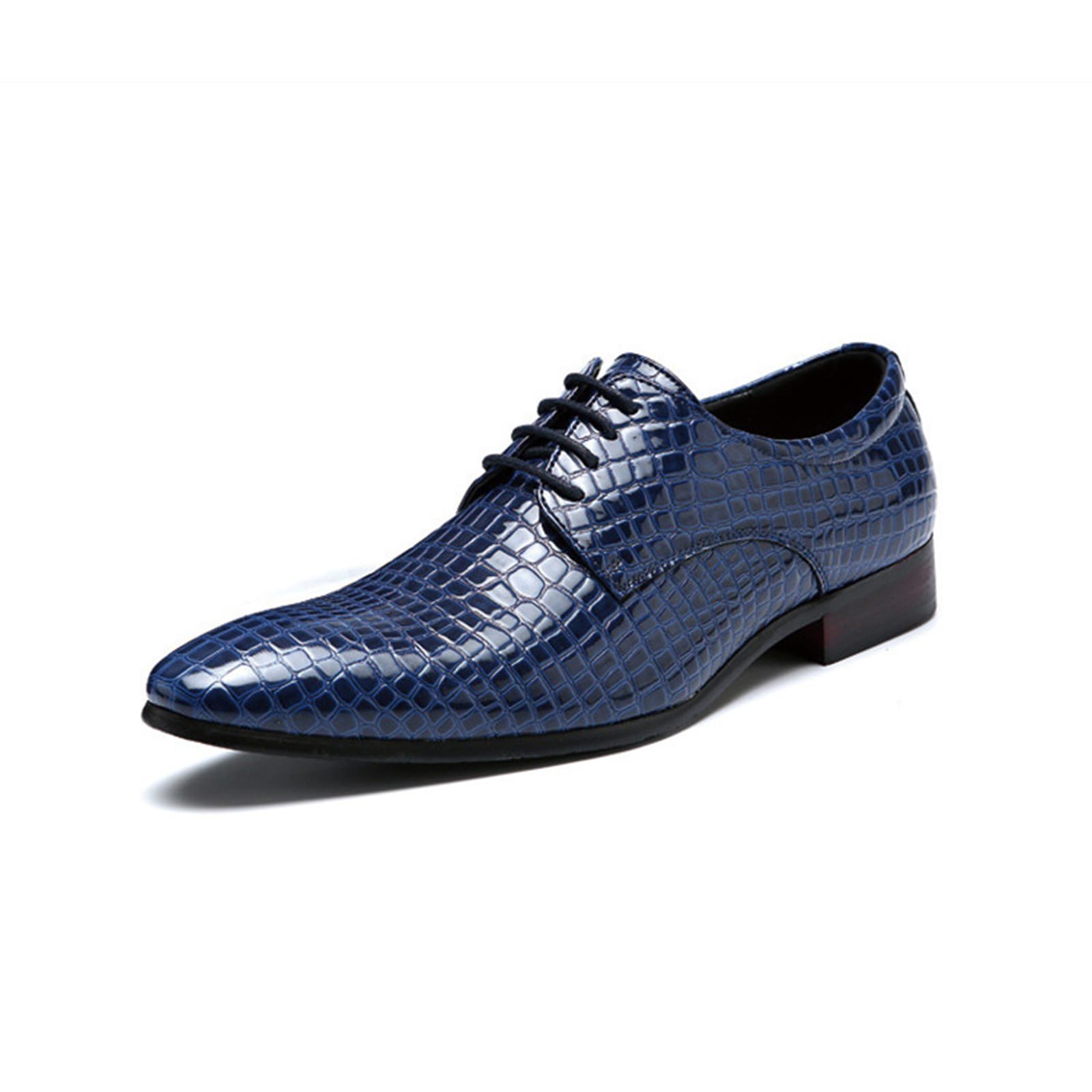 Herren Anzug Schuhe Modern Slip on Oxfords Formal Casual Business Hochzeit Arbeit Lace-Ups Derby Schuhe