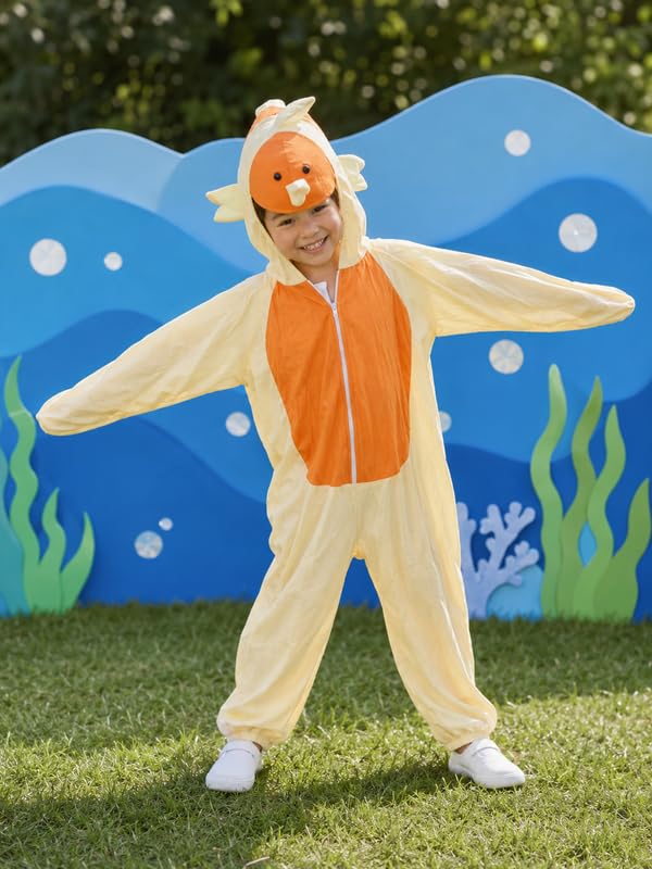 Image of Animal Costume for Kids | Plush Fancy Dress Costume for Boys & Girls |School Fancy Dress, Annual Day, Jungle Theme, Role Play, Halloween & Birthday Party