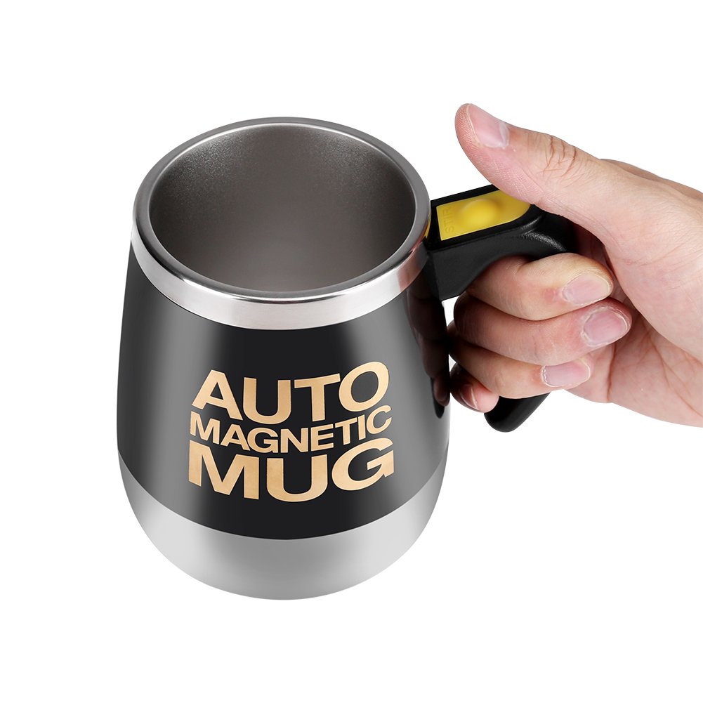Tazza Auto-mescolante Elettrica 380 Ml Con Display Temperatura E Base Separabile - Per Caffè, Frullati, Matcha (Bianco/Verde/Viola)