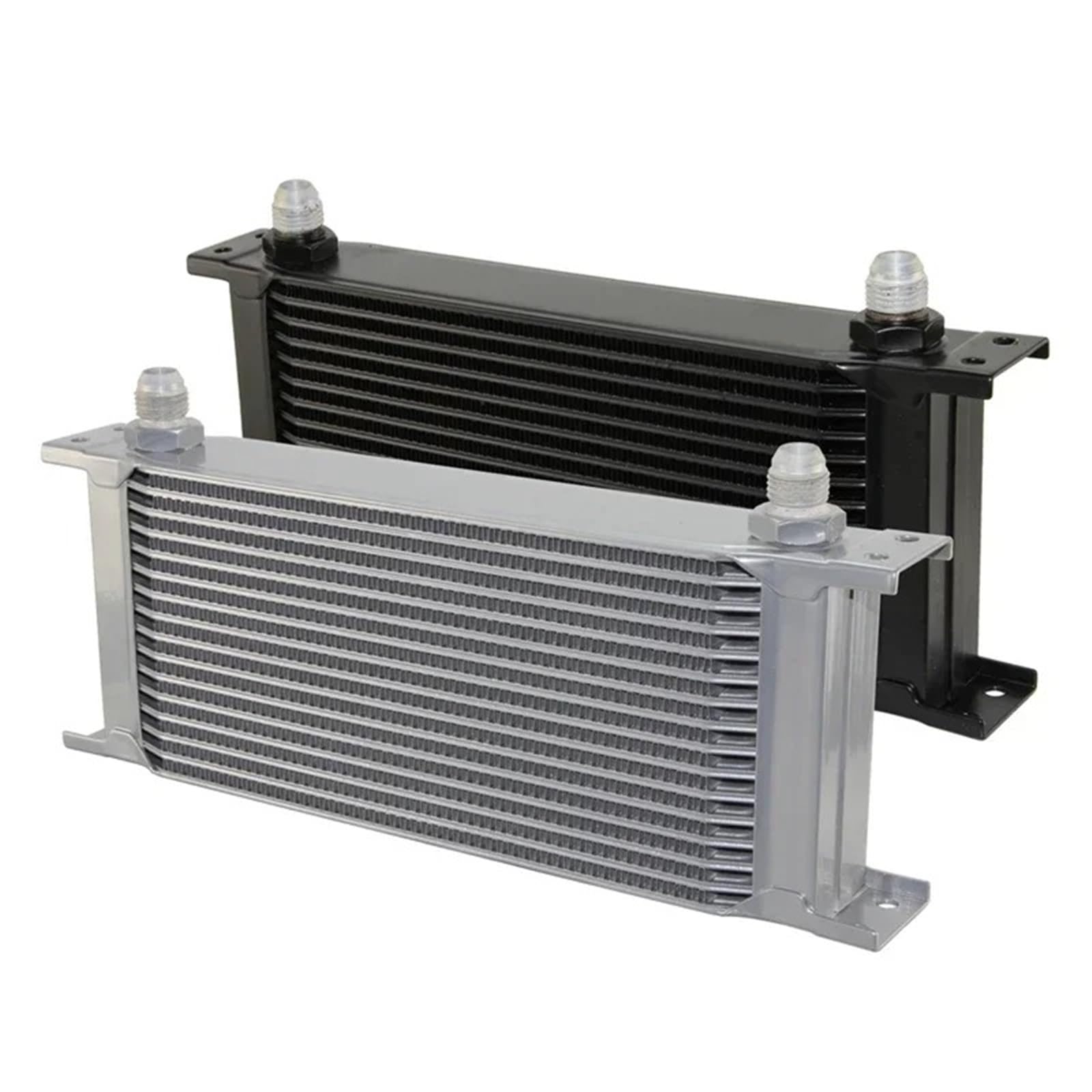 Intercooler Radiatore Olio Universale 16 File 248MM 8AN 3/4"-16 UNF Trasmissione Motore AN-8 Racing Alluminio