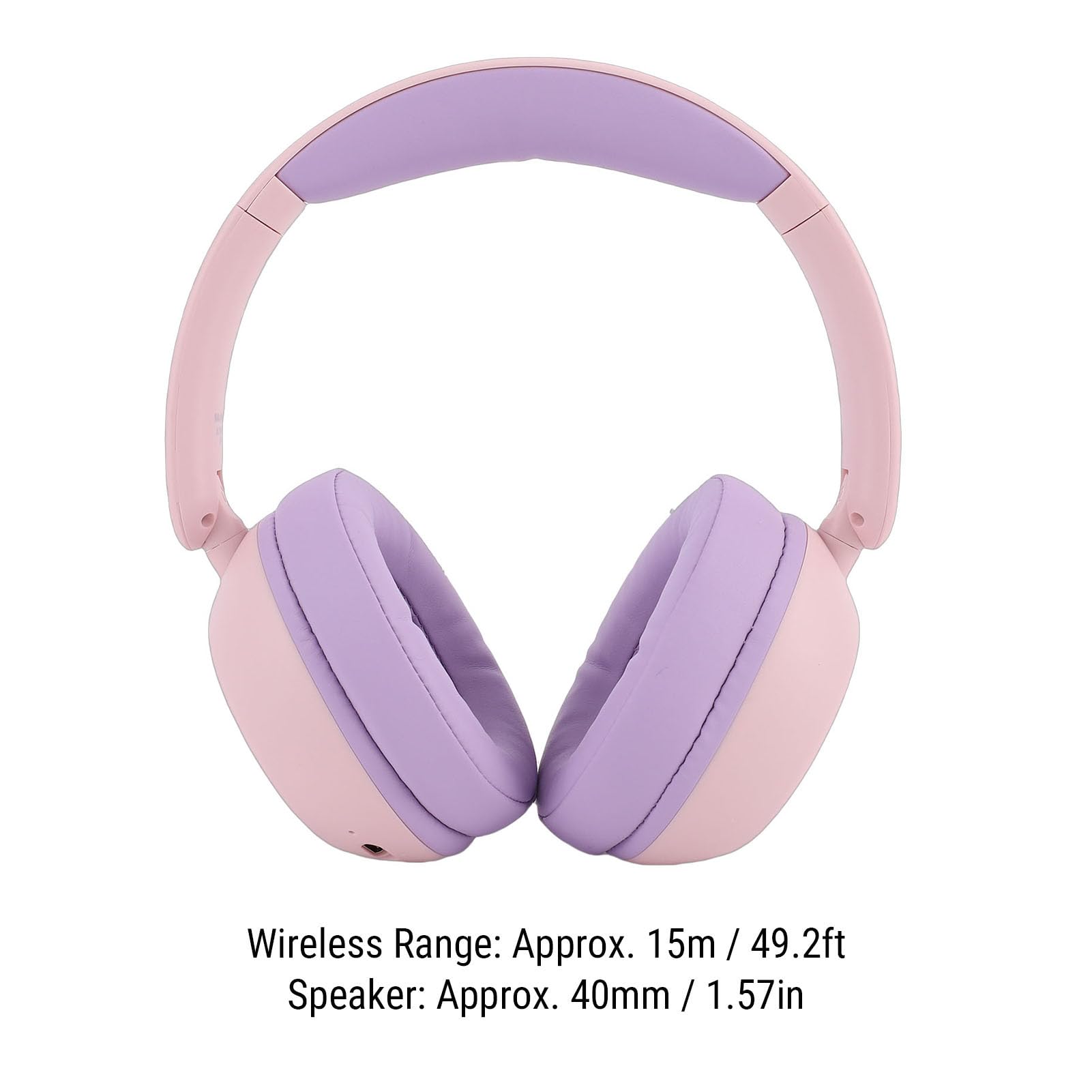 Cuffie Bluetooth per Bambini, Limite Volume 85 DB Luci LED Cuffie Bluetooth per Bambini, Wireless per con Ricarica USB C Batteria da 25 Ore per Adolescenti (PINK)