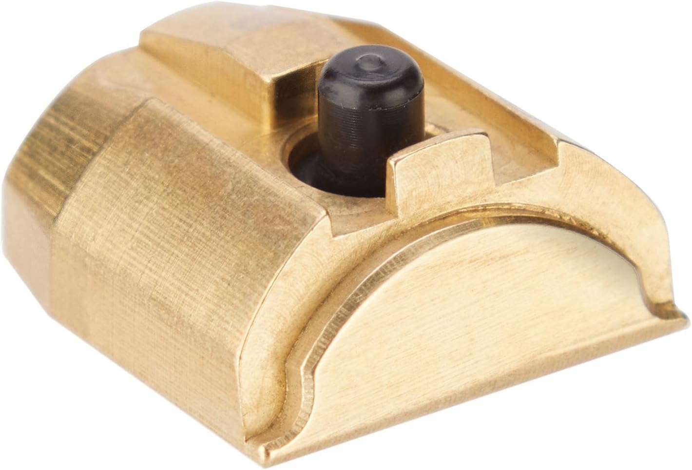 NDZ Performance Solid Brass Grip Frame Plug for Glock 17 19 22 23 24 31 32 34 35 37 38 45 – Gen 4-5 – 9mm .40 .357 .45 – Fits w/Factory Backstrap, Laser Engraving - Choose Image