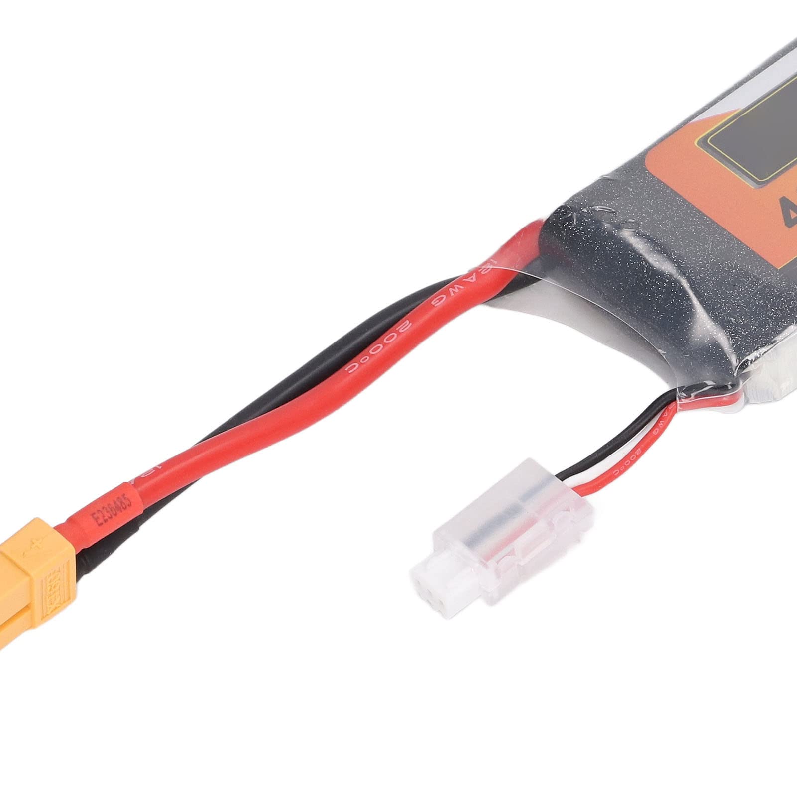 RC-Lipo-Akku, 7,4 V, 4000 mAh, 60 °C Entladerate, 2S, XT60-Stecker, Hochleistungs-Stromversorgung für ferngesteuerte Fahrzeuge, Autos, LKWs