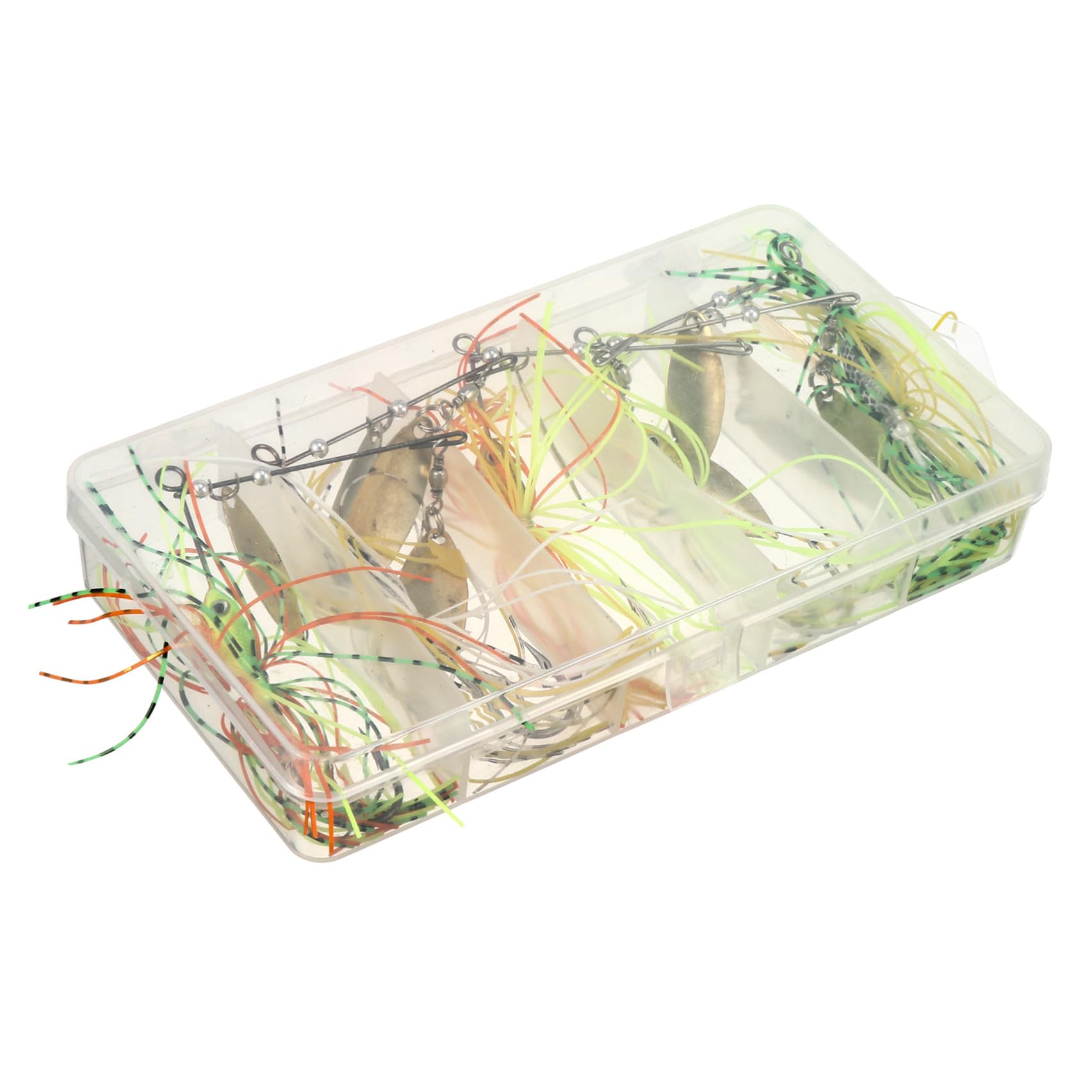 ifundom Cebo Falso Cebos para Peces Barba Cebos De Pesca De Colores Señuelo De Pesca Imitación Señuelos De Pesca De Lubina Artificial Cebo De Pescado Falso Barba Metal