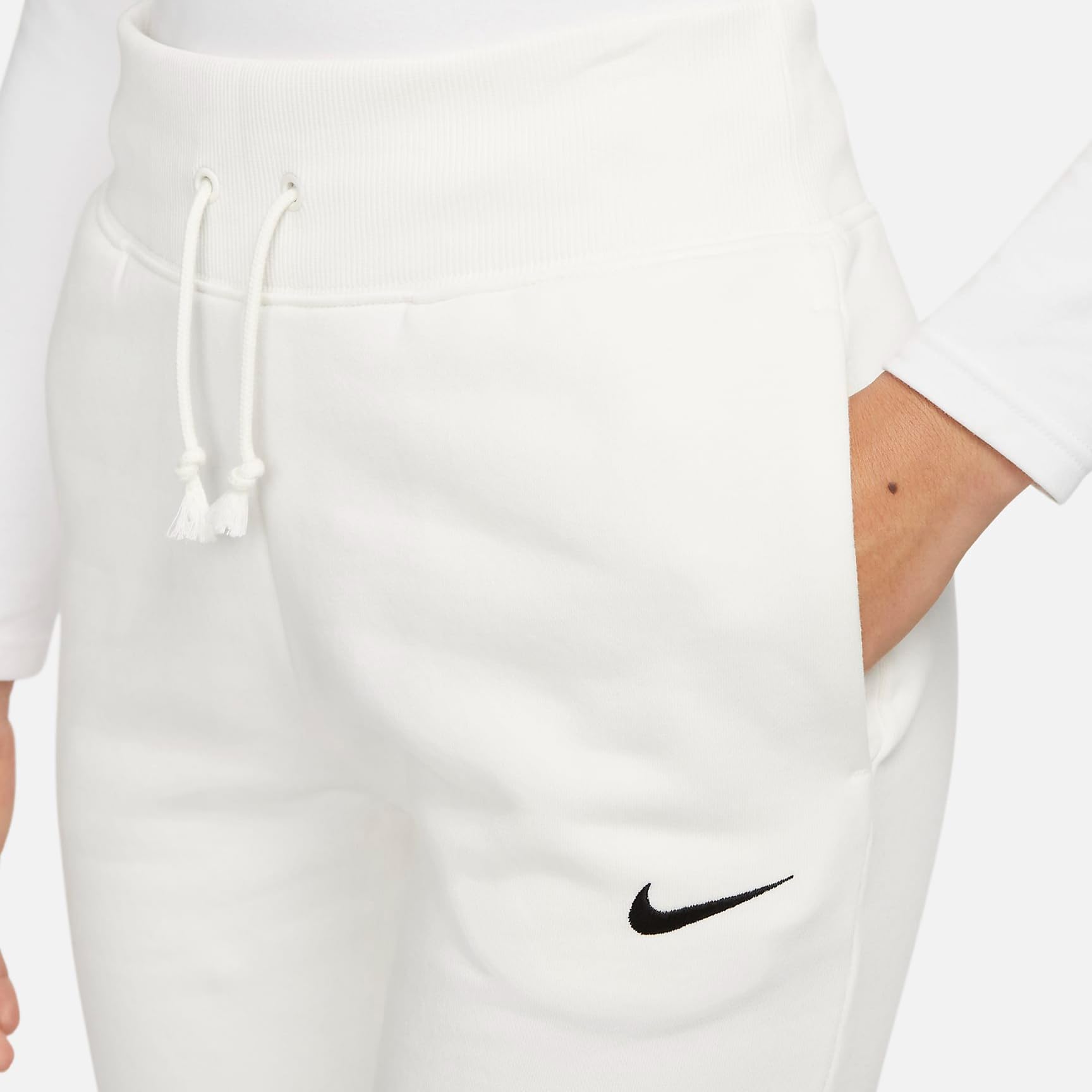 NIKE W Nsw Phnx Flc Hr Pant Std - Spodnie kompresyjne Kobiety
