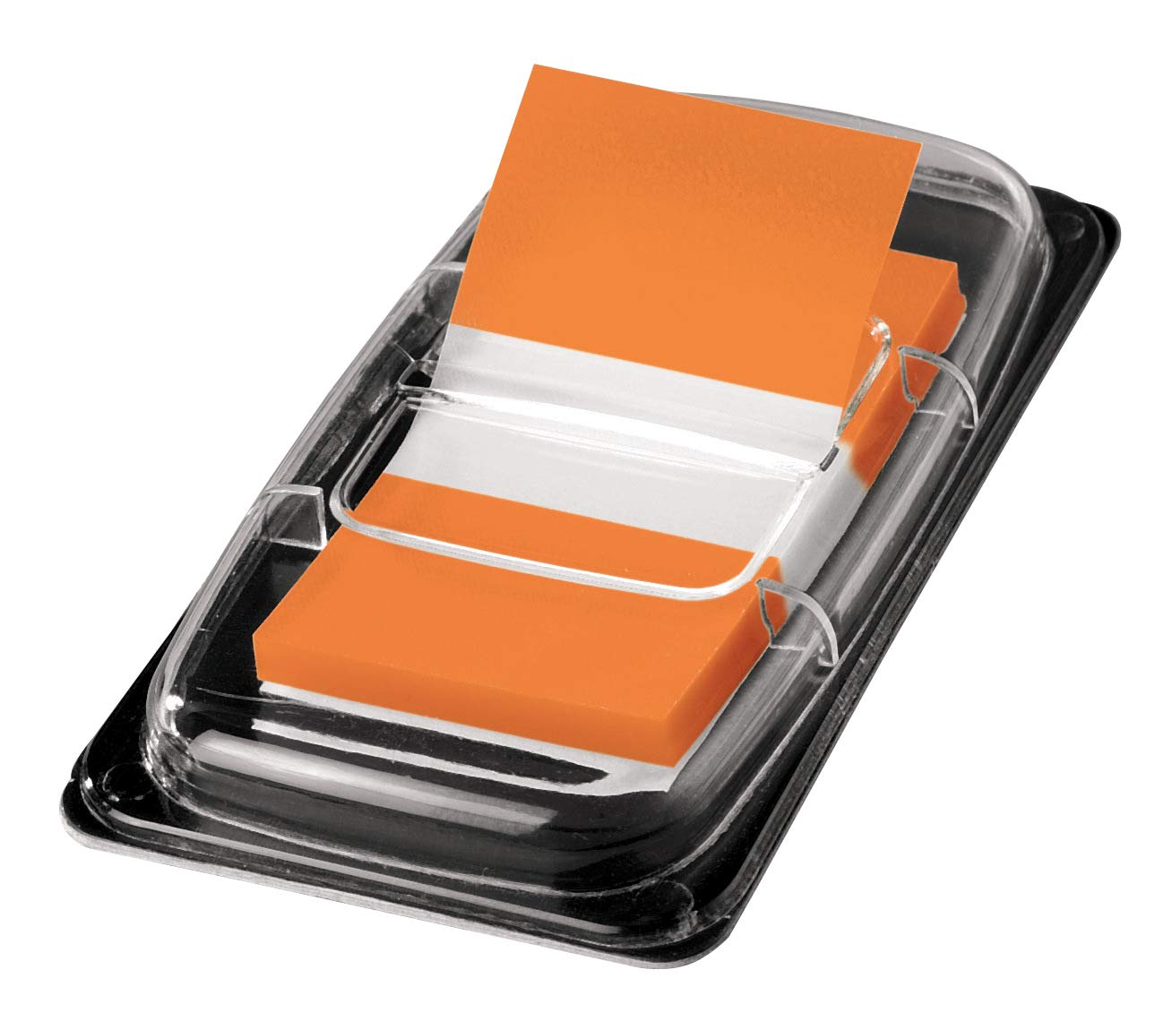 SIGEL HN494 Segnapagina adesivi, Z-Marker, nel dispenser, arancio, 43x25 mm, 50 fg., 12 pezzi