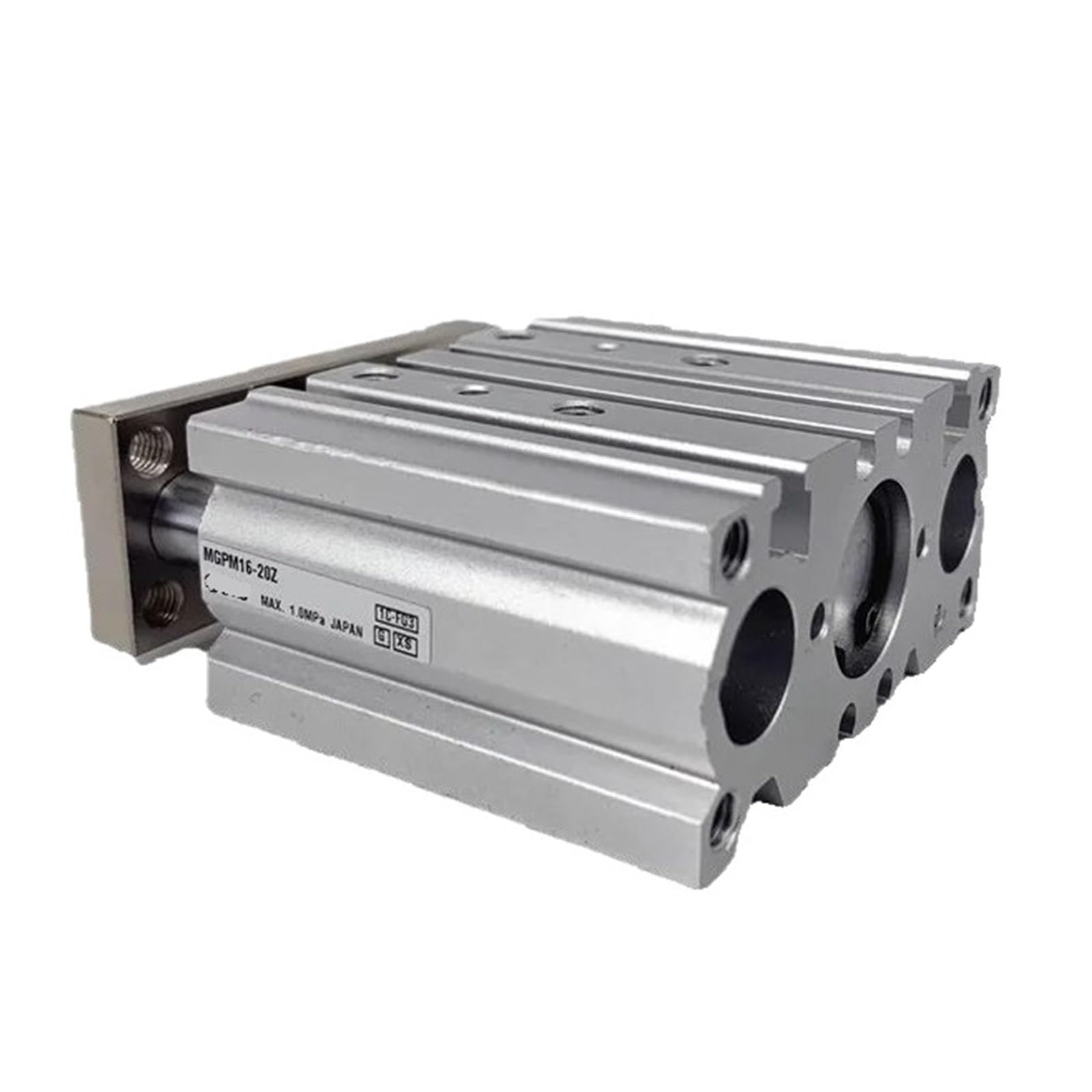 Vérin MGPM40-50Z à tige fine pour un guidage pneumatique de précision sur machine