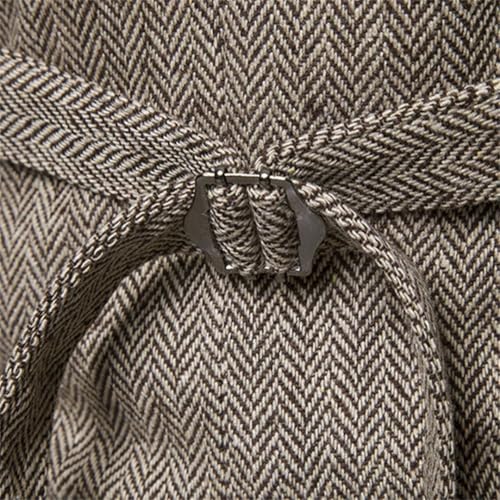 Men Formal Herringbone Fitness Sleeveless Double Breasted Wedding PlSize Vests3