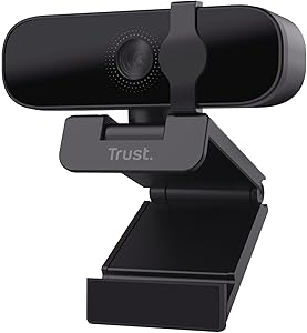 Trust Oran 1080P Webcam with Microphone and Privacy Filter, USB Webcam Fixed Focus 30 FPS, 85% Recycled Plastic, Web Camer…