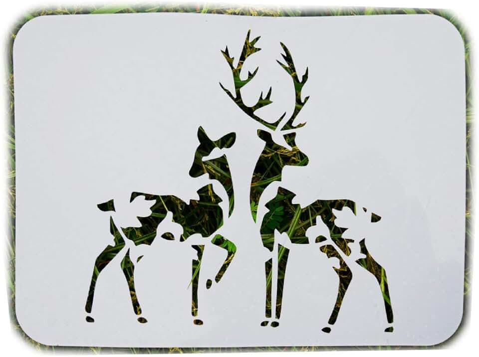 Amazon.ca stencils for painting on wood