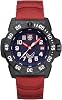 Luminox - Volition America Patriot Watch Mens Watch 45mm Diving Watch Water Resistant 200m XS.3501.LM.VO.Set, CARBONOX Case, RedWhiteBlue, PU Rubber Strap, Sapphire Crystal, Swiss Quartz, Multi