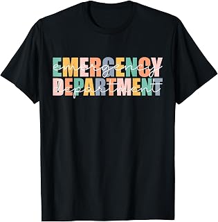 Emergency Room ER RN Nurse Department Healthcare Nursing T-Shirt