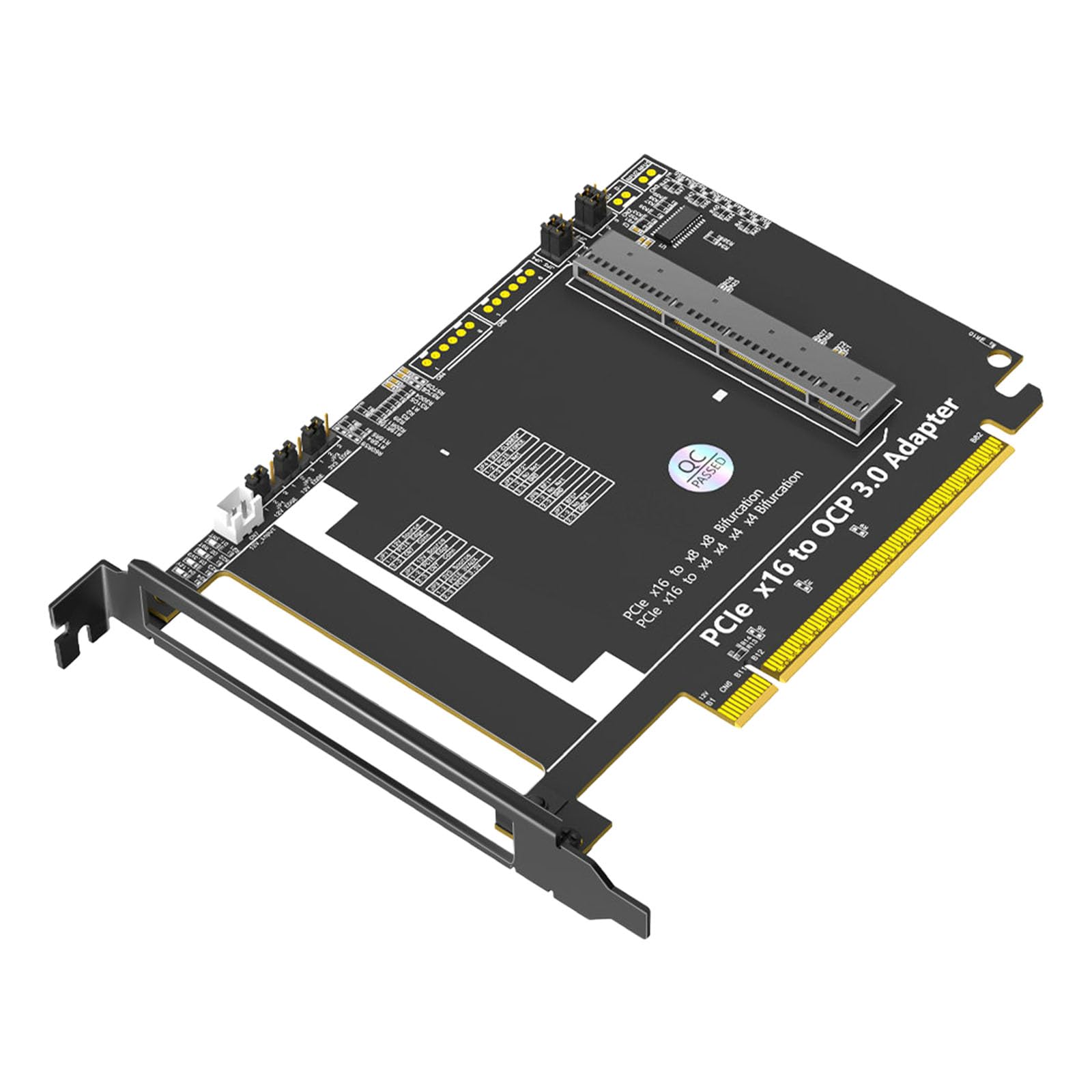 Scheda di rete di conversione OCP NIC3.0 a PCIe 5.0 X16 per server | Trasferimento dati a piena velocità per data center in rete con durabilità industriale e server di sistemi multipli