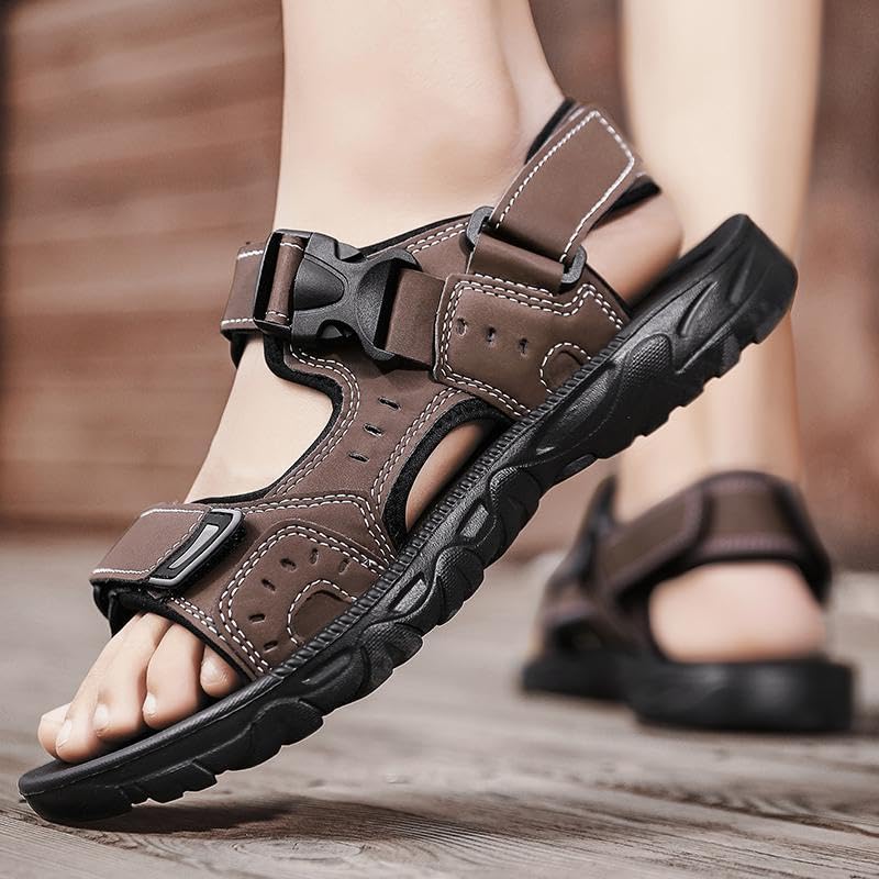 Men's Open-Toe Casual Stylish Sandals - Breathable Design for Summer3