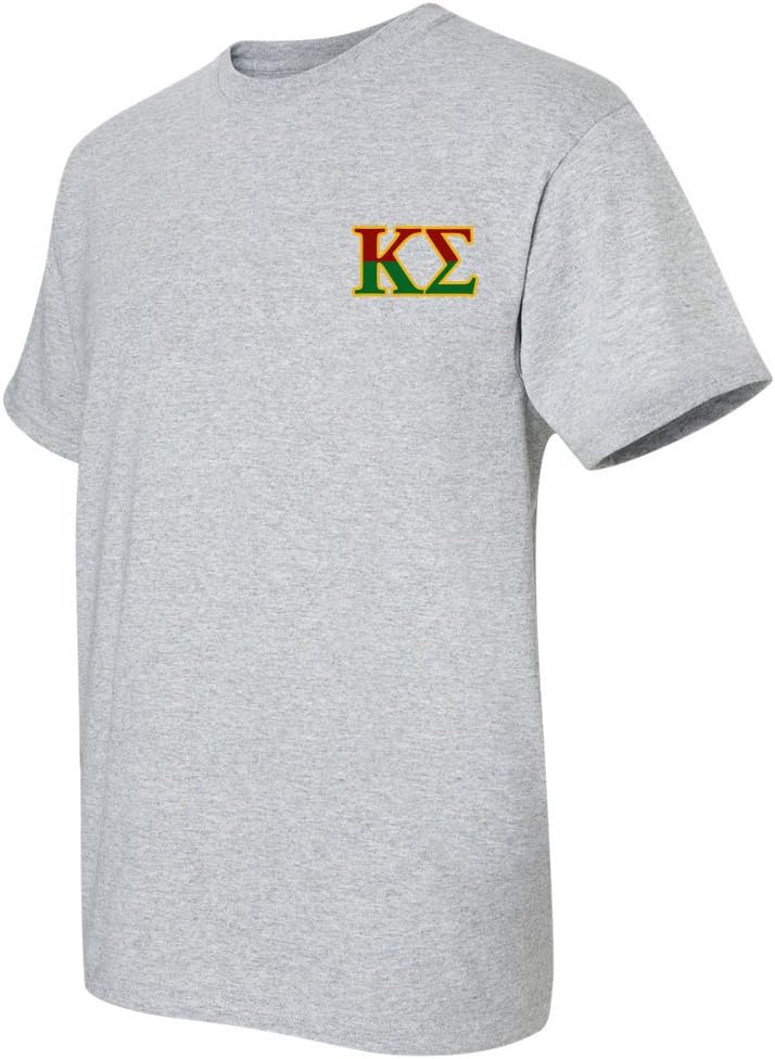VictoryStore Apparel - Kappa Sigma, Crest and Greek Letter Standard T-Shirt