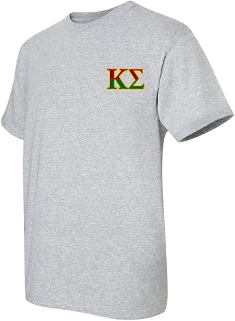 VictoryStore Apparel - Kappa Sigma, Crest and Greek Letter Standard T-Shirt