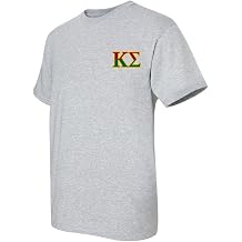 VictoryStore Apparel - Kappa Sigma, Crest and Greek Letter Standard T-Shirt