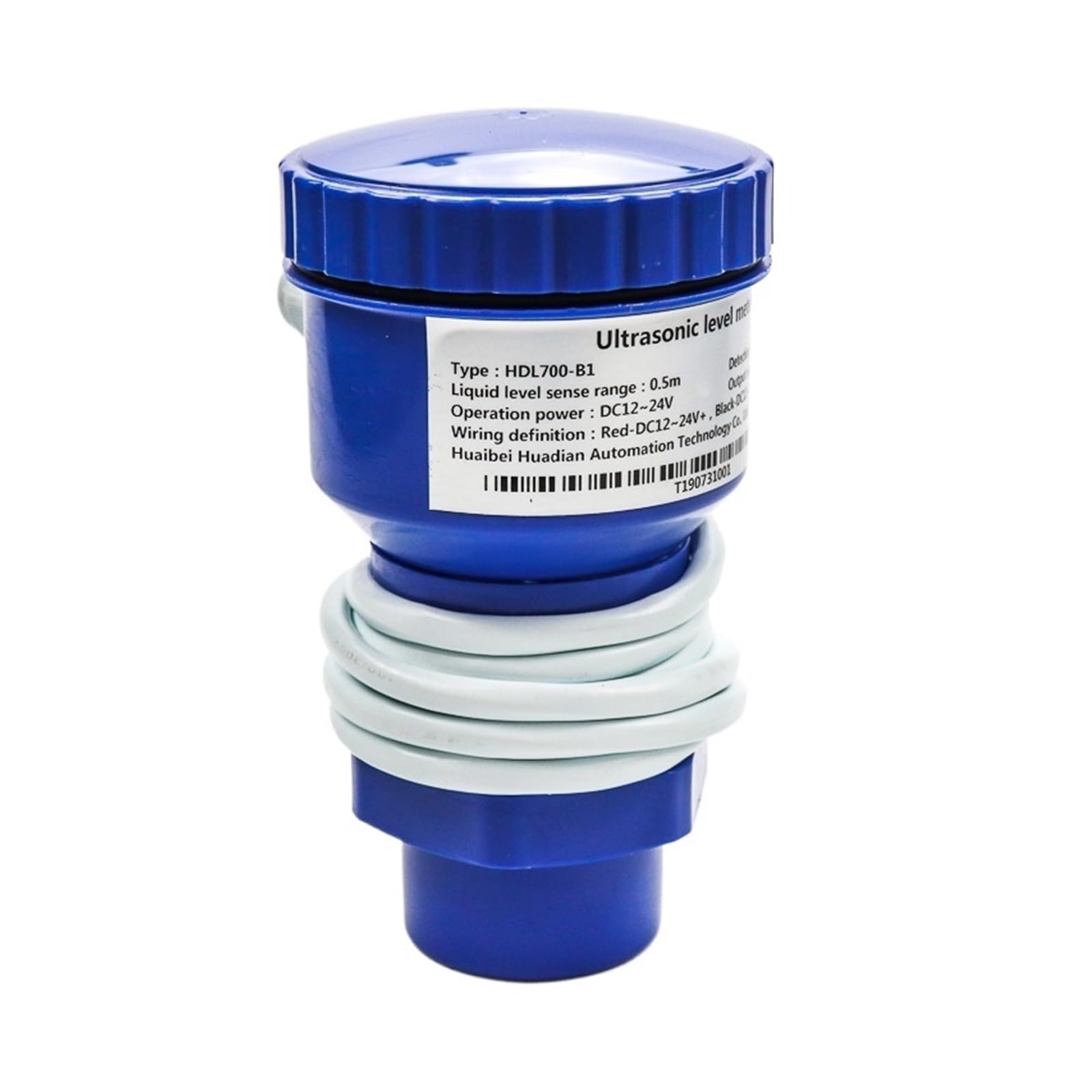 PXQCHAVLN Agricultural Irrigation Water Level Transmitter 15 Meter Range Non-Contact Sensor(5m Range)