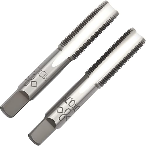 Miniatura 18 de M2 X 0.4 Mano métrica de grifo, mano derecha M2 X 0.016 in roscado mano grifo 1 par