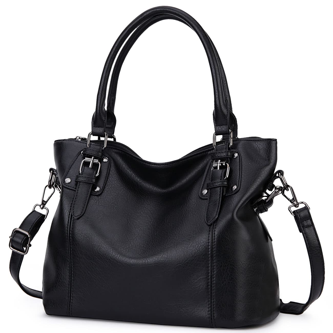 VX VONXURY Hobo Handtasche Damen Mittelgroß Damen mit veganes Leder