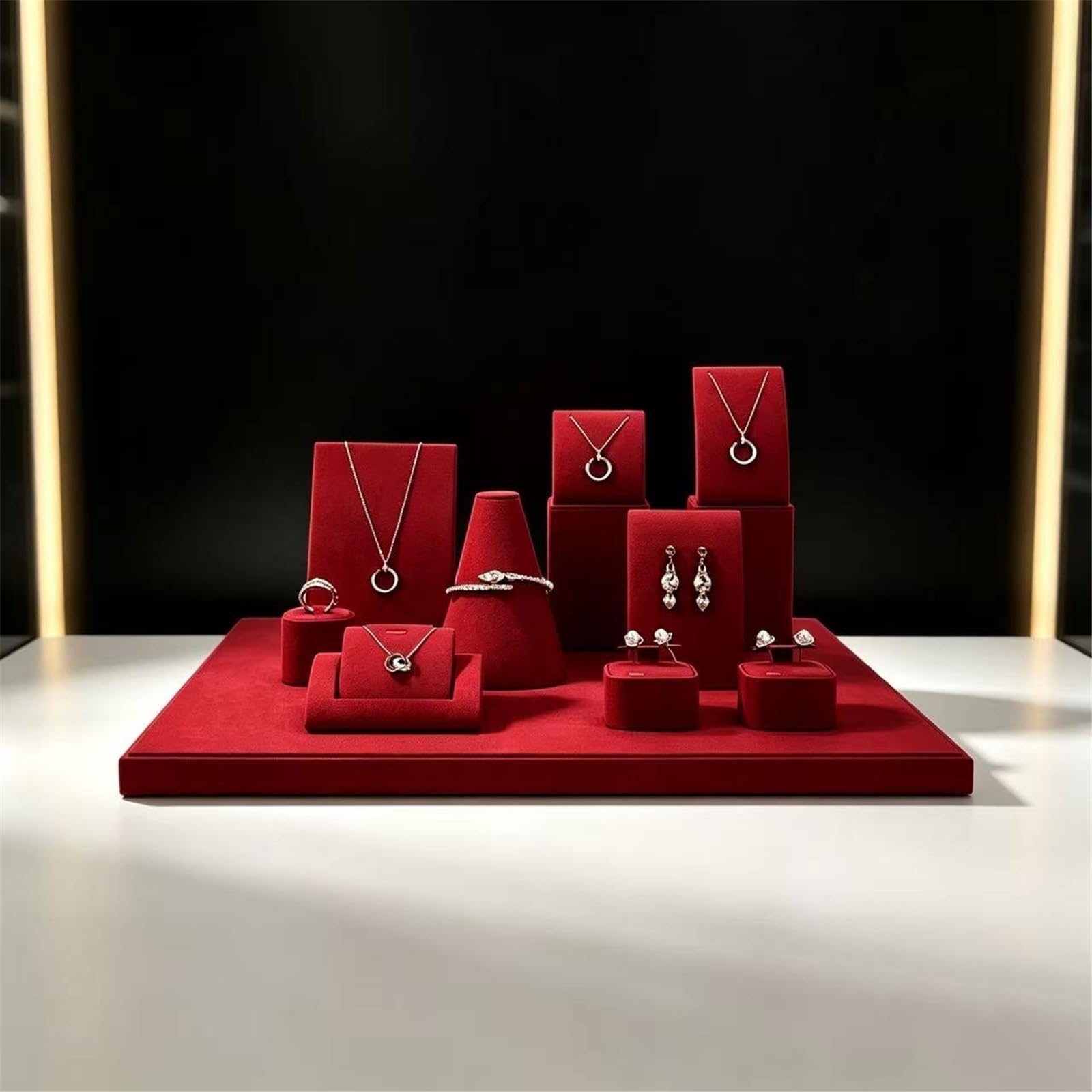Uchwyt na biżuterię 10-Piece Jewellery Storage Display Set