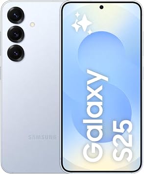 Samsung Galaxy S25, Yapay ZekaAI Telefon, 12GB RAM, 256GB Haf za, Buz Mavisi, Android Ak ll  Telefon, 50MP Kamera, Uzun Pil  mr  Samsung T rkiye Garantili