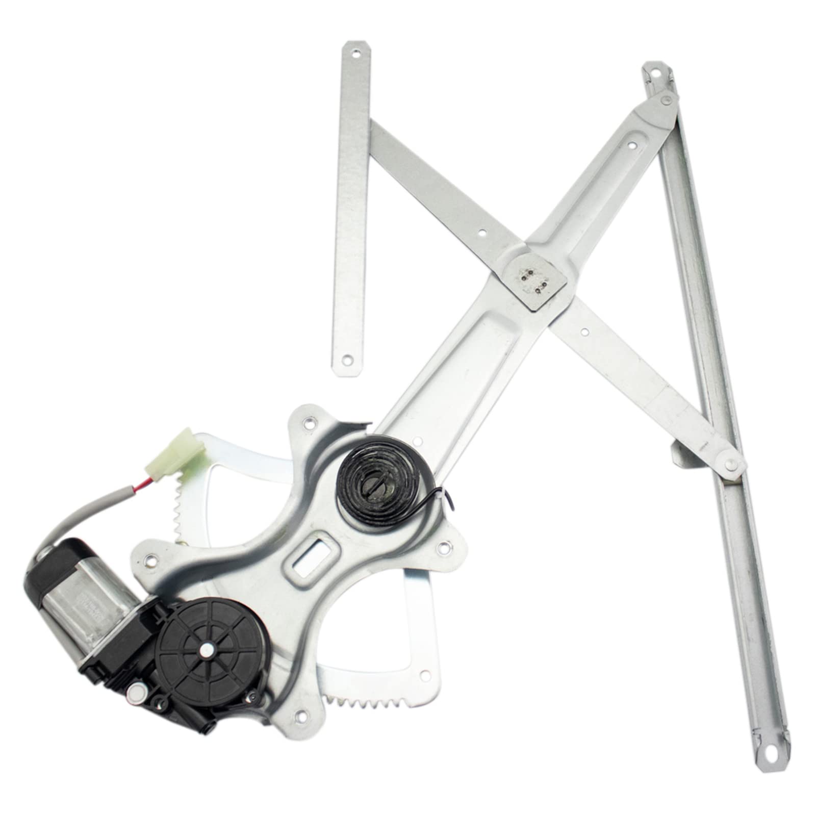 TRQ Front Passenger Side Power Window Motor and Regulator Assembly Power