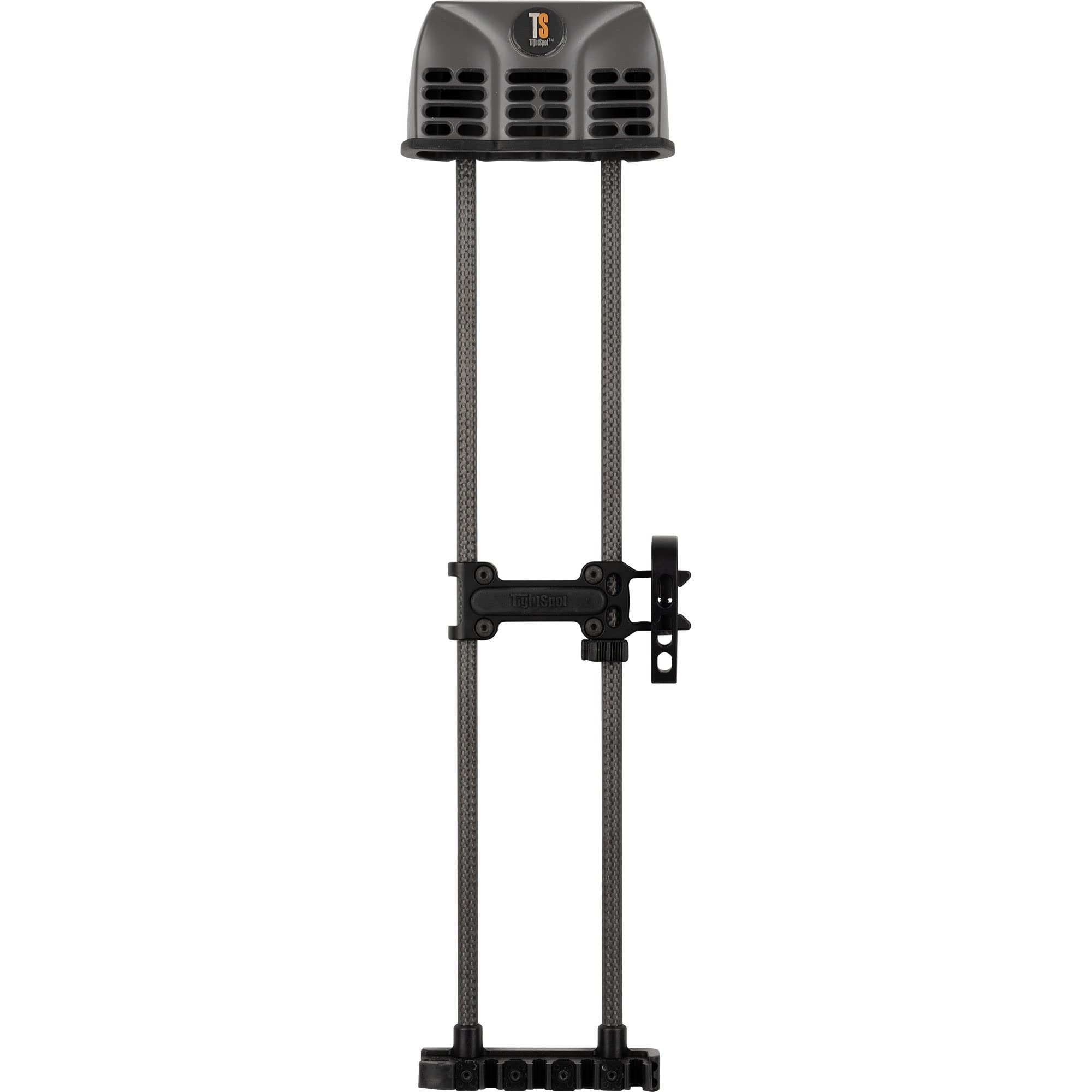 Tightspot Hunting Shooting Archery Lightweight 5-Arrow Quiver Lite with Quick Draw System, Gun Metal, LH