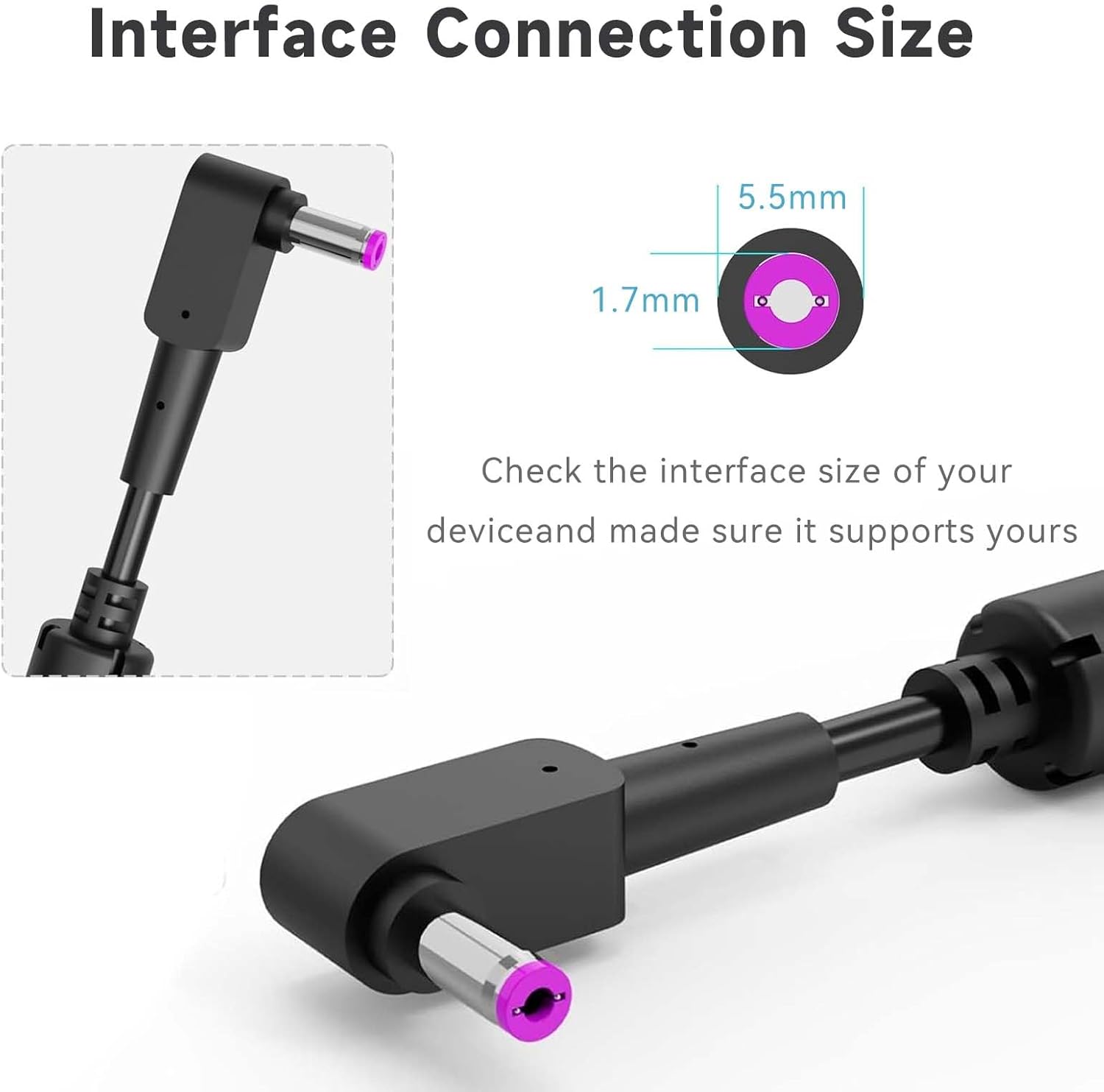 135W AC Adapter Charger Compatible with Acer Nitro 5 AN515-55 AN515-54 AN515-51 AN515-52 AN515-43 AN515-44 Aspire 7 A715-71G A715-72G A715-75G, ConceptD Aspire V15 V17 VN7-591G, Power Supply Cord