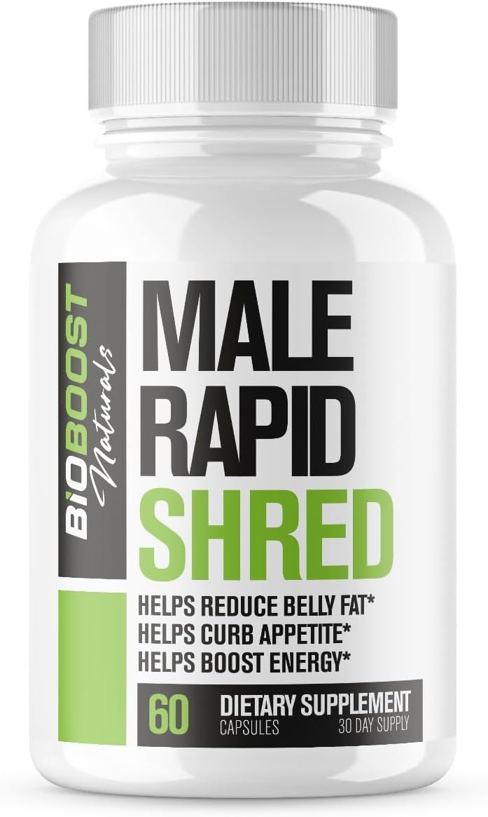 Rapid Shred | Fat Burner for Men Weight Loss Pills | Appetite Suppressant, Metabolism Booster, Carb Blocker | Extra Strength Supplement | Extra Strength Slimming Weight Loss Diet Pills – 60 Capsules Rapid Shred | Fat Burner for Men Weight Loss Pills | Appetite Suppressant, Metabolism Booster, Carb Blocker | Extra Strength Supplement | Extra Strength Slimming Weight Loss Diet Pills – 60 Capsules