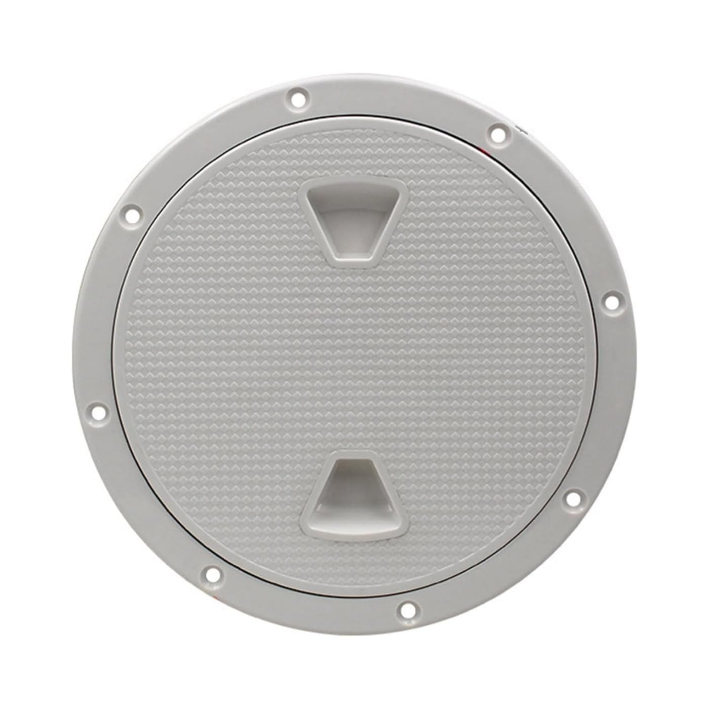 ISURE MARINE8''Marine White Circular Non Slip Inspection Hatch Deck Plate Lidw/Detachable for Access Boat RV