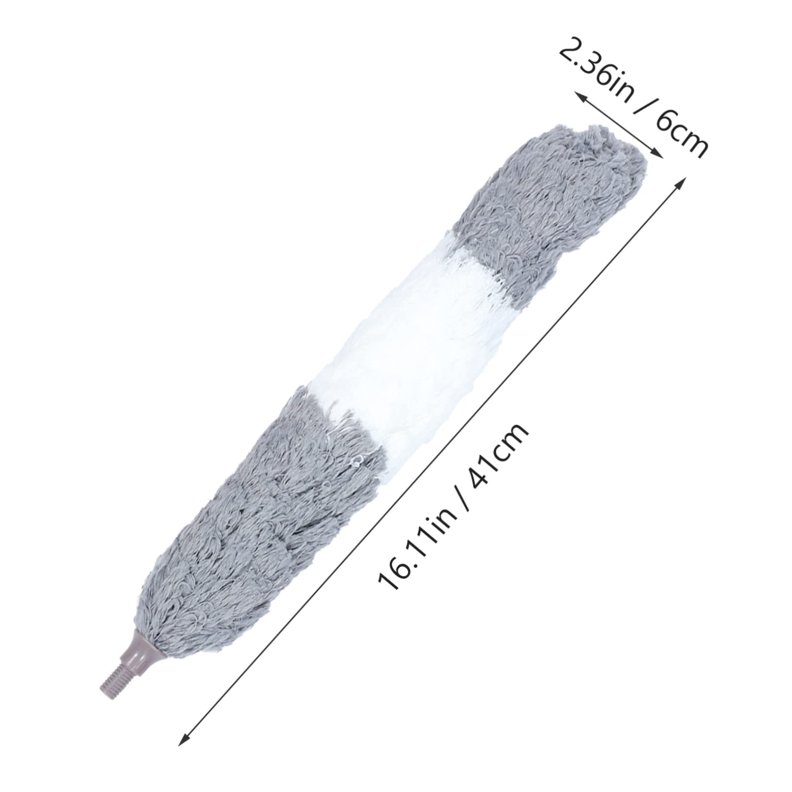 FOMIYES Double-Head Microfiber Dust Duster for Washable Surfaces Extendable Brush Set Ceiling Duster