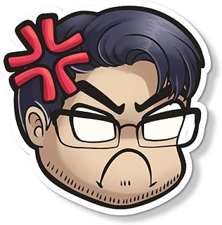Markiplier - YouTube - Angry Kawaii - Original Artwork Sticker