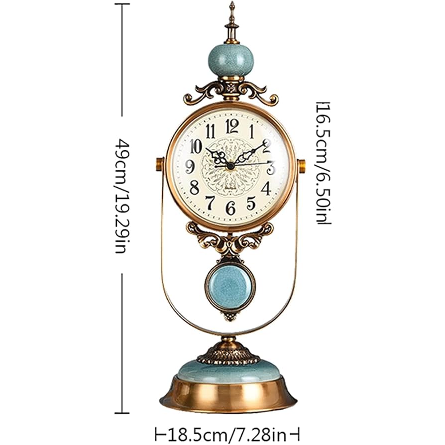 ⭐アメリカンカントリー雑貨♥ぷっくりハート❤️の振り子時計 ⭐アメリカンカントリー雑貨♥ぷっくりハート❤️の振り子時計