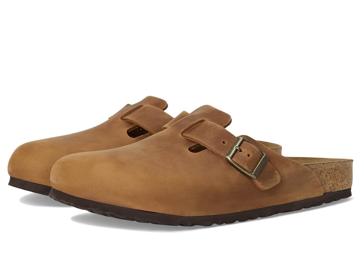 Amazon.com | Birkenstock Boston-Oiled Leather (Unisex) Clog