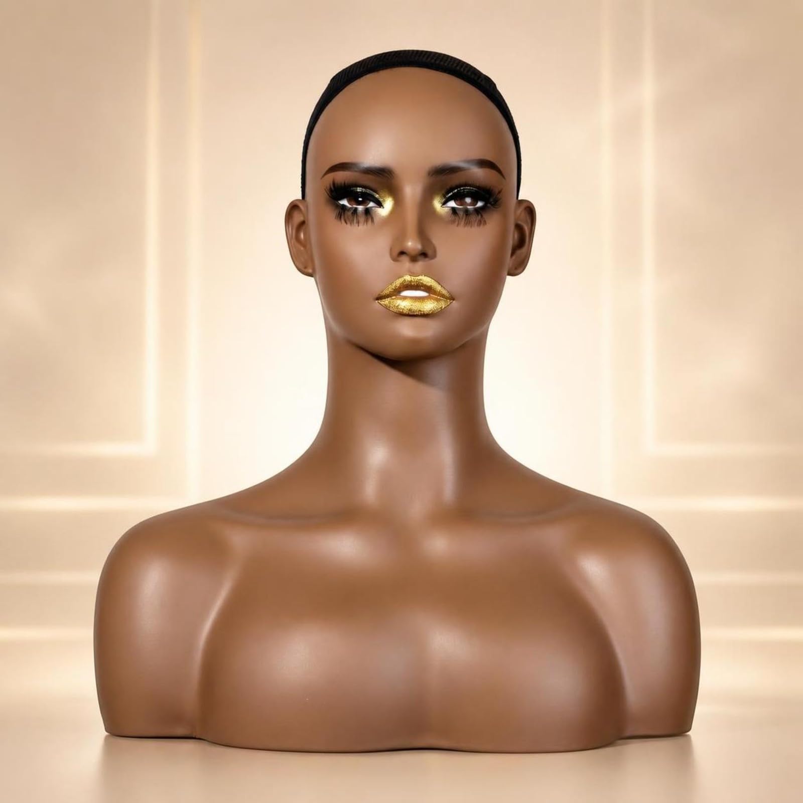 Cabeza Maniquí con Soporte Resistente