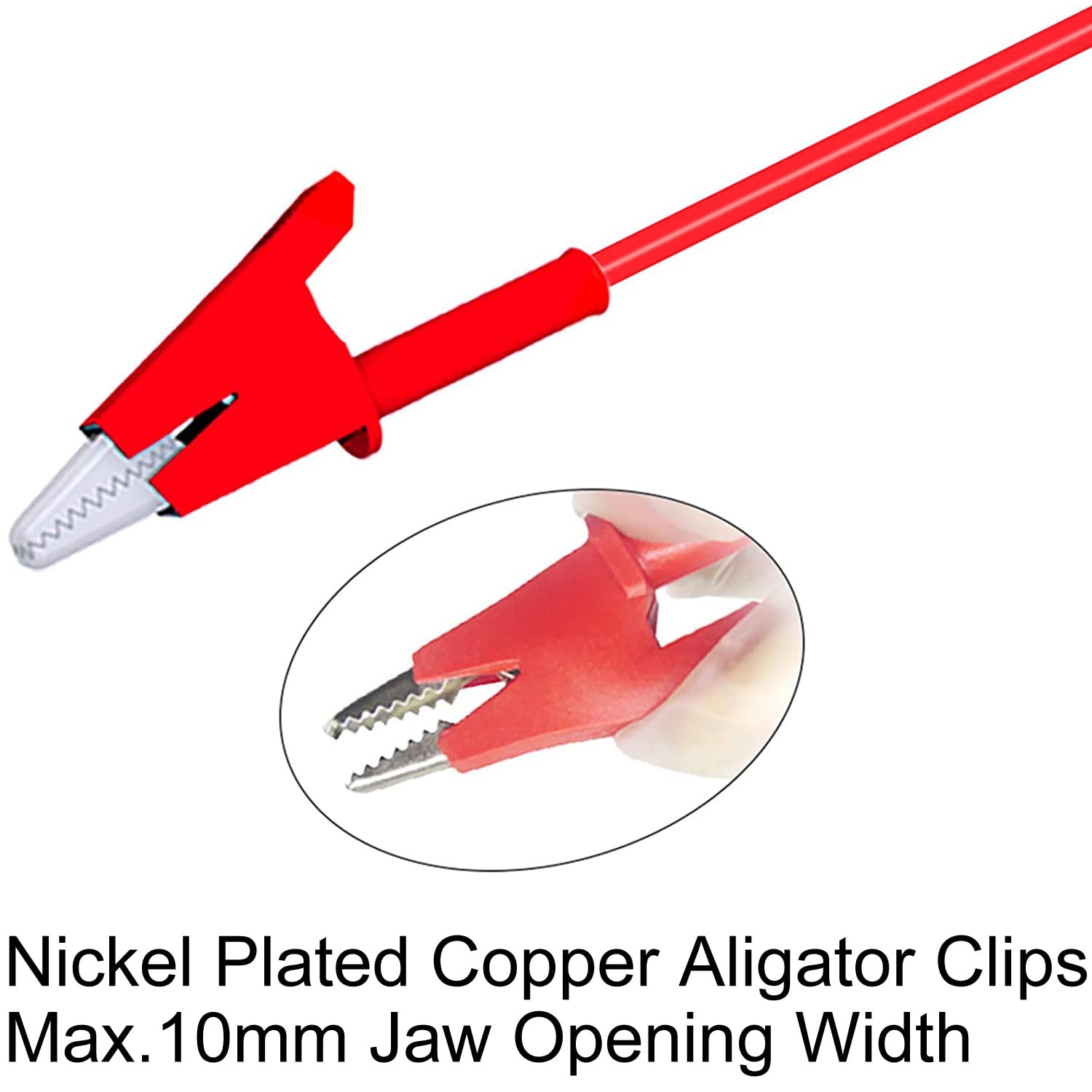 Cavi Di Prova Per Multimetro 3 Set - Pinze A Coccodrillo E Connettori Banana - Foto 2